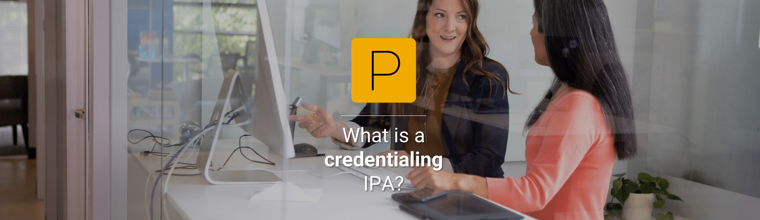 What is a credentialing IPA?