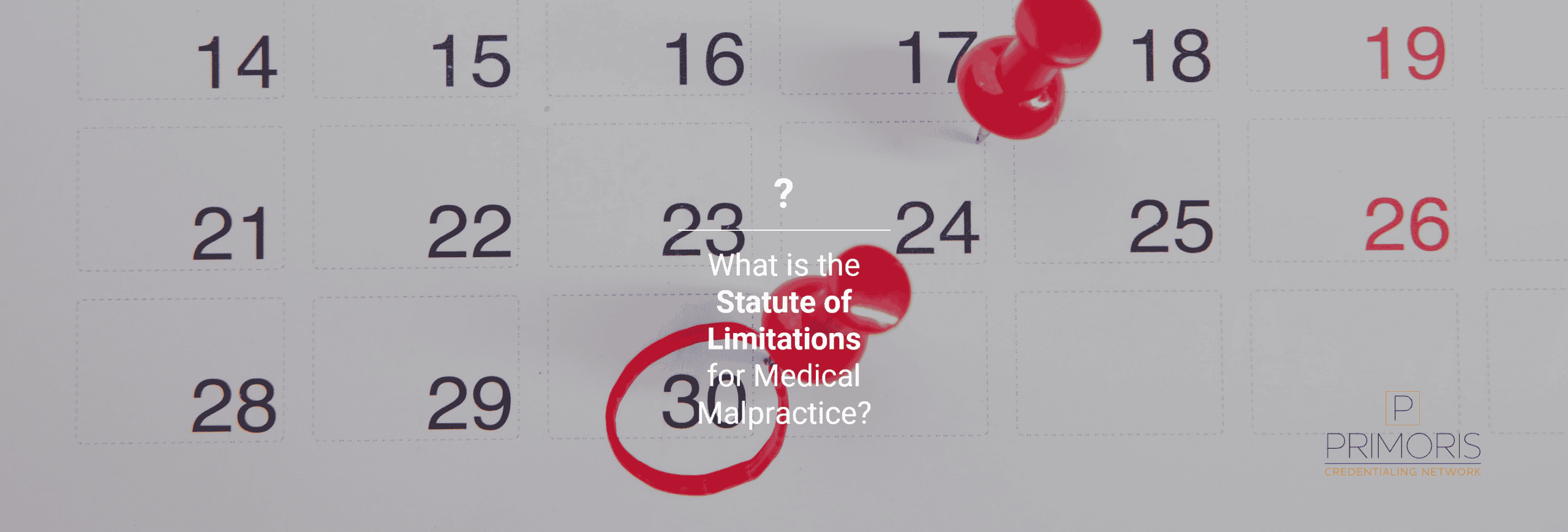 Statute Of Limitations For Medical Malpractice